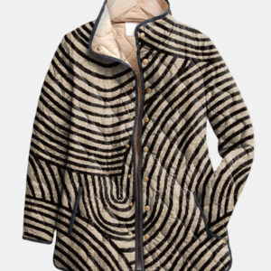 Selenia - Monochromatic Print Jacket