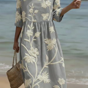 Reyna - Coastal Printed Dress