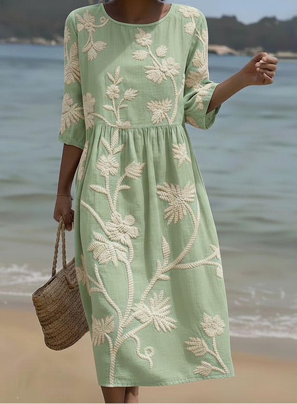 Joice - Breathable Printed Dress