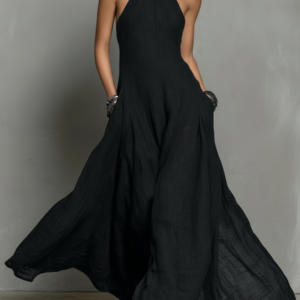 Solia - Modern Halter Dress