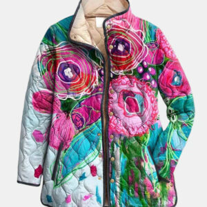Arianne - Elegant Floral Printed Jacket