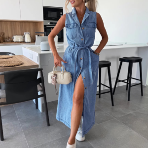 Lerra - Modern Denim Dress