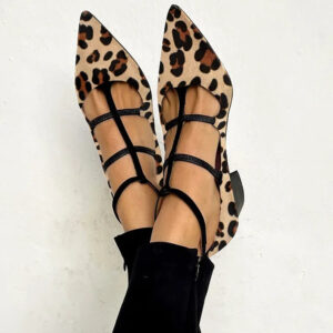 Savina - Leopard Chic Sandals