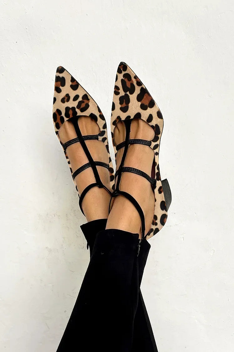 Savina - Leopard Chic Sandals
