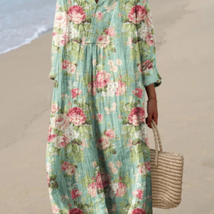 Caila - Vintage Rose Dress
