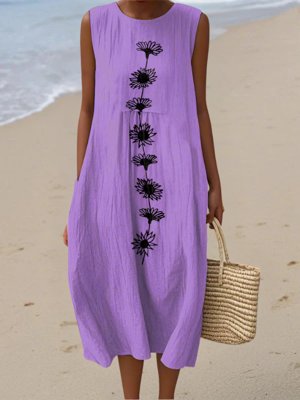 Ameline - Sleeveless Midi Dress