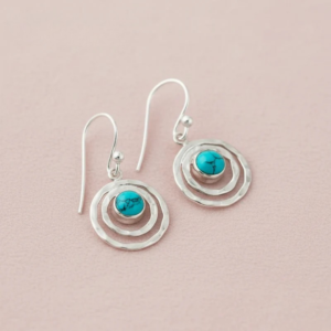 LANURA - Ethereal Circle Earrings
