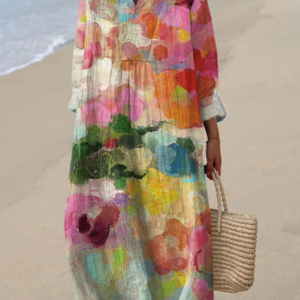 Iris - Watercolor Breathable Dress