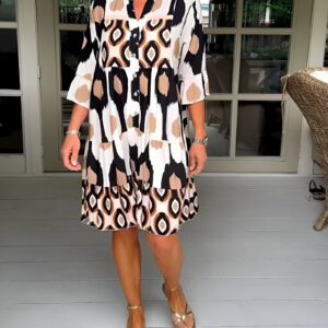 Avenia - Bohemian Casual Dress