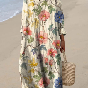Celia - Printed Bloom Dress
