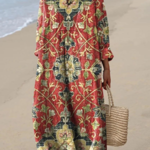 Kalea - Flowy Printed Dress
