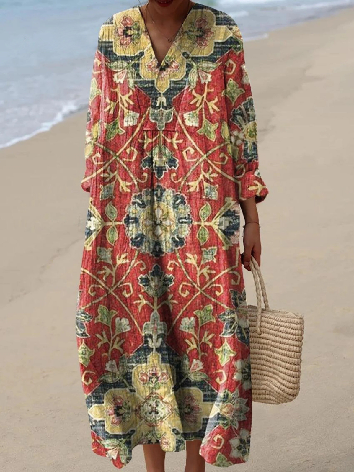 Kalea - Flowy Printed Dress