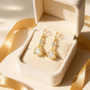 Ethel - Elegant Pearl Earrings