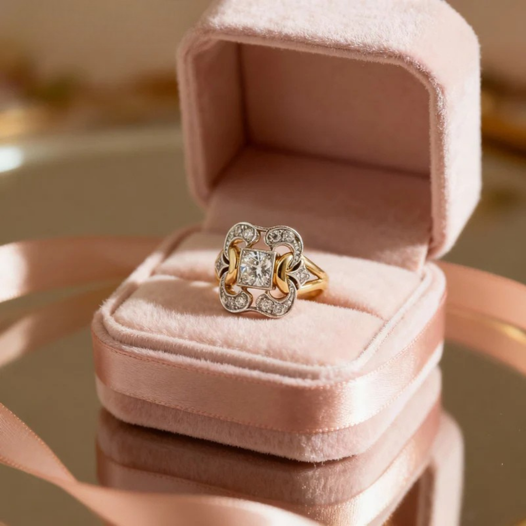 Luciara - Starlight Blossom Ring