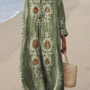 Allison - Medallion Printed Dress