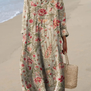 Esme - Botanical Paisley Dress