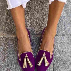 Portia - Boho Tassel Loafer