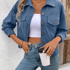 Cleo - Chic Cord Jacket