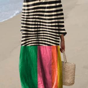 Janice - Printed Summer Dress
