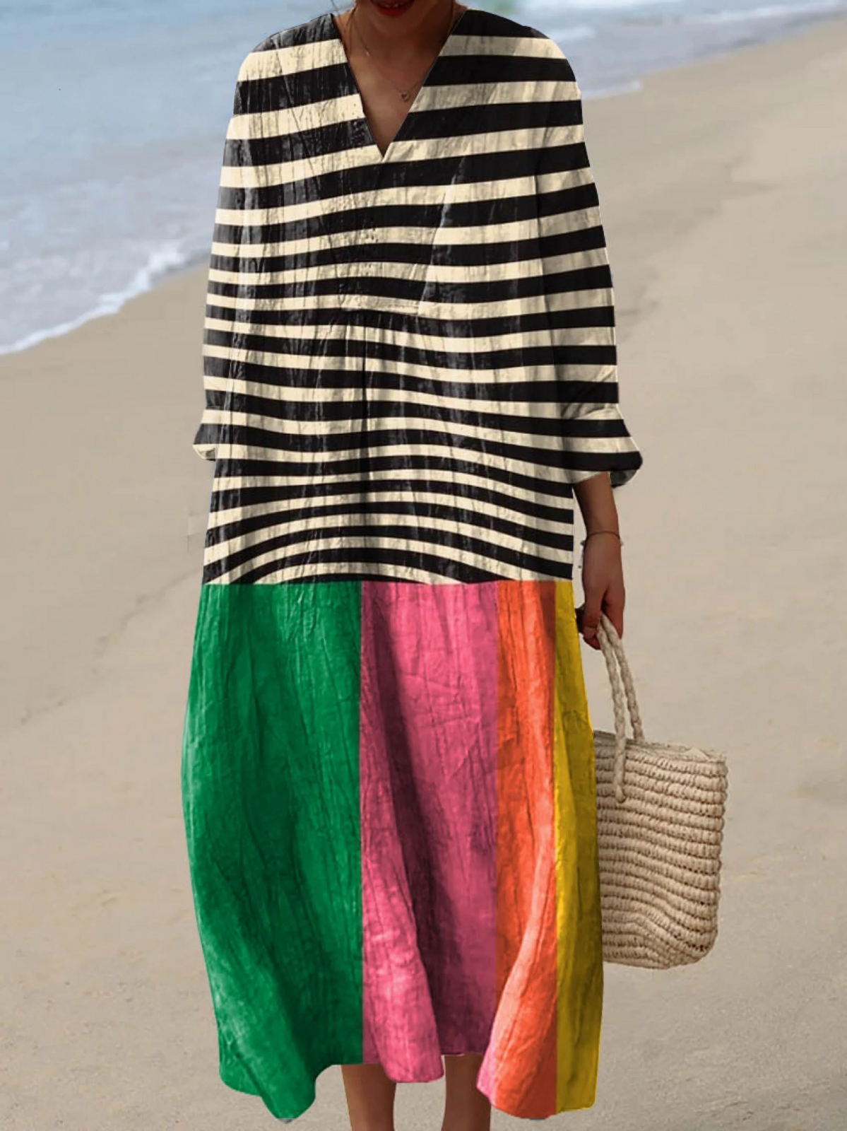 Janice - Printed Summer Dress
