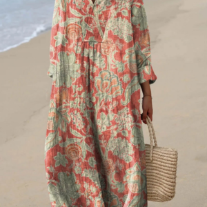 Elaire - Printed Bloom Dress