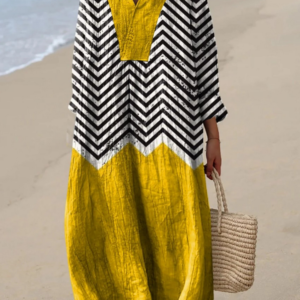 Zahra - Kaftan Printed Dress