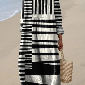 Zaya - Abstract Stripe Dress