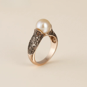 Marcelline - Classic Pearl Ring
