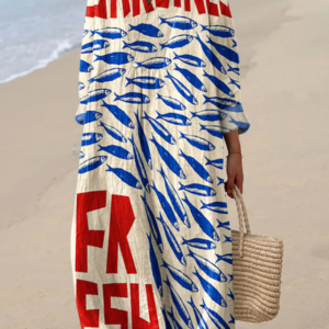 Seria - Graphic Printed Dress