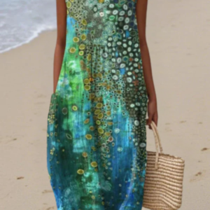 Mariselle - Coastal Printed Dress