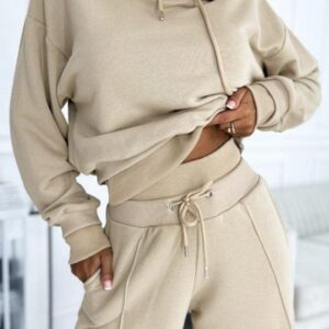 Aljean - Comfy Wide-Leg Set