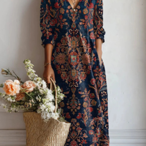 Alina - Floral Boho Dress