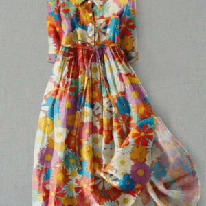 Palma - Elegant Floral Dress