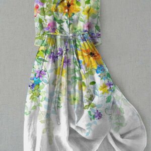 Maila - Feminine Floral Dress