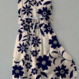 Isadore - Elegant Floral Dress