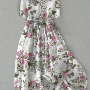 Claria - Vintage Floral Dress