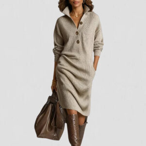 JUDI - Elegant Sweater Dress