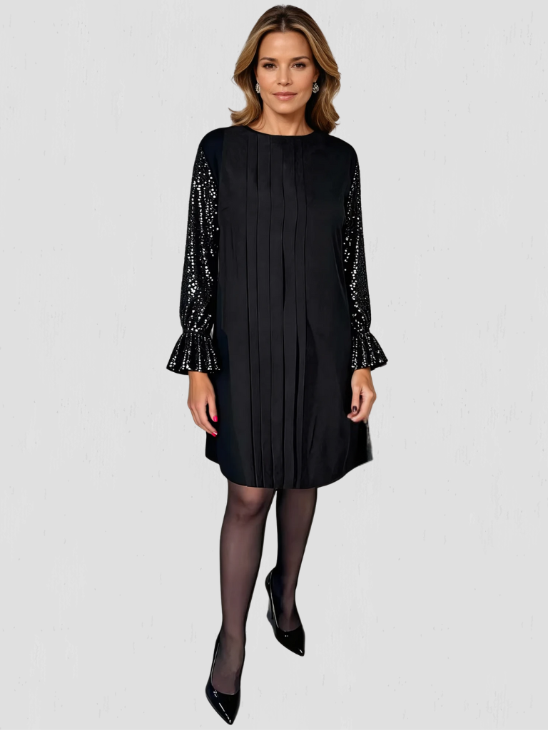 Margarette - Refined Pleated Dress