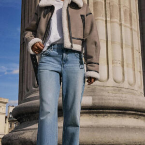 Kaiva - Sleek Shearling Jacket