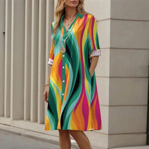 Marzia - Tropical Printed Dress