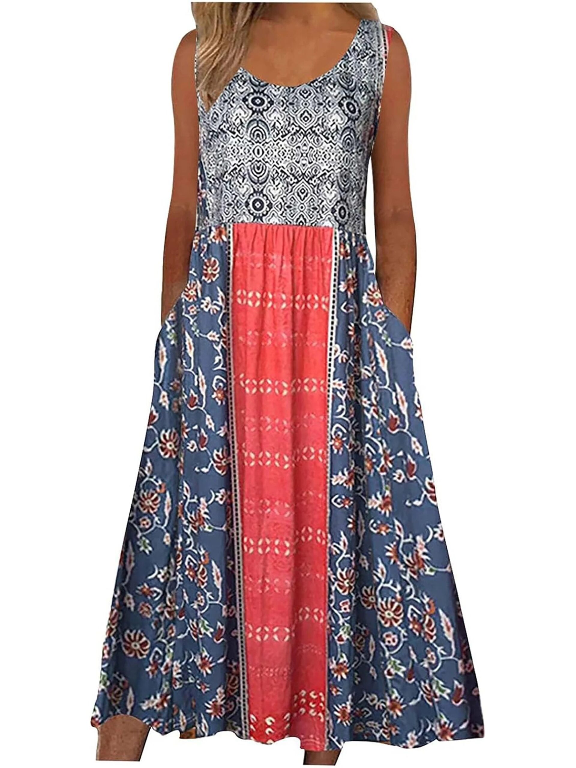 Greta - Bohemian Mosaic Dress