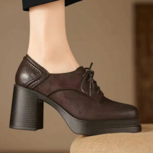 Marena - Sculpted Platform Shoes