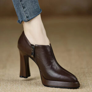 Cariana - Sculpted Platform Sandals