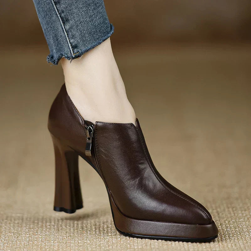 Cariana - Sculpted Platform Sandals