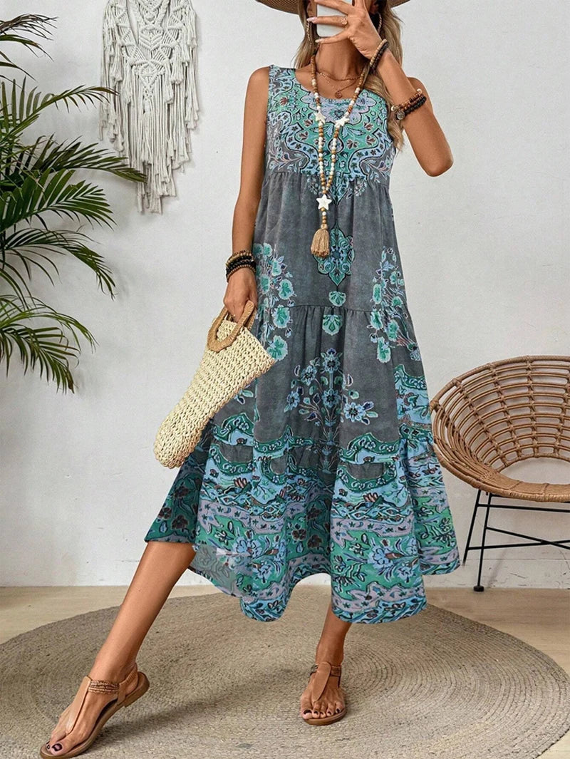 Xyra - Boho Breeze Dress
