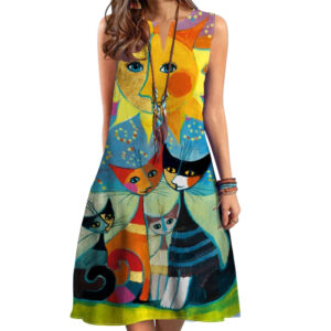 Hilary - Artistic Boho Dress