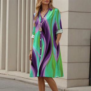 Zarian - Printed Flowy Dress