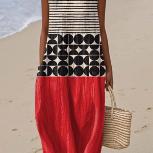 Romy - Printed Midi Dress