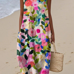 Brenda - Elegant Printed Dress