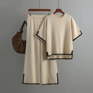 Jeah - Chic Contrast Trim Set